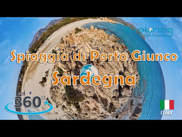 Spiaggia di Porto Giunco 360° Sardegna (Italy)