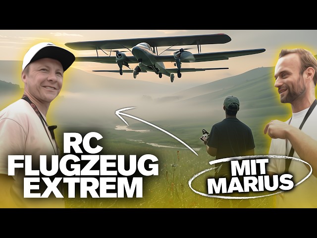 Vom Kindheits-Hobby zum XXL Flugzeug-Modell – Marius zeigt uns sein zweites Hobby!