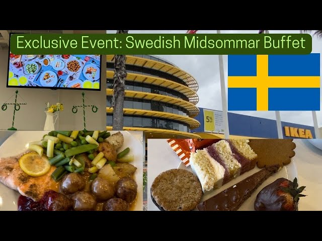 Midsommar Ikea Buffet: Exclusive Once A Year! #ikea #swedish #sweden