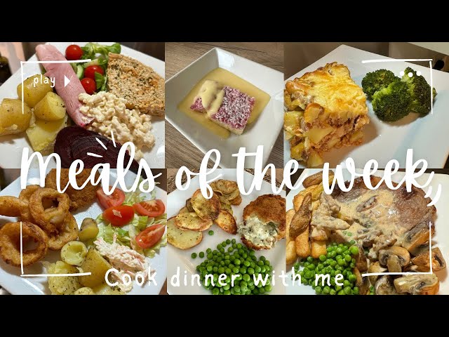 Meals Of The Week - Simple & Family Friendly Dinners