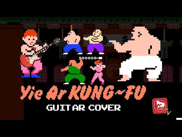 Yie Ar Kung Fu - two handed tapping guitar