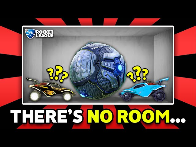 Rocket League, but there's not even room to play Rocket League