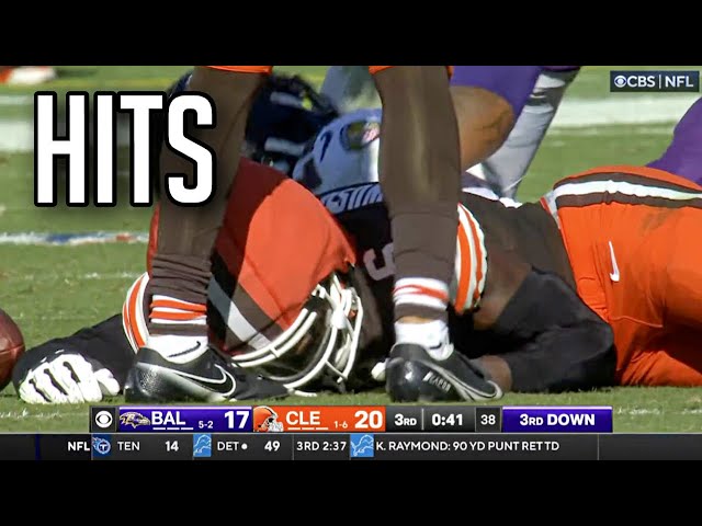 NFL Biggest Hits of Week 8