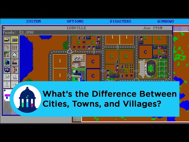 What's the Difference Between Cities, Towns, and Villages?