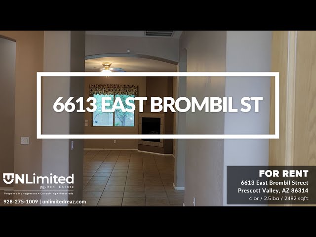 Prescott Valley Home Rental - 6613 East Brombil Street