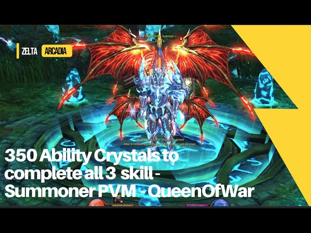 350 Ability Crystals - Fire Beast -Summoner PVM - Mu Online GMO - Arcadia