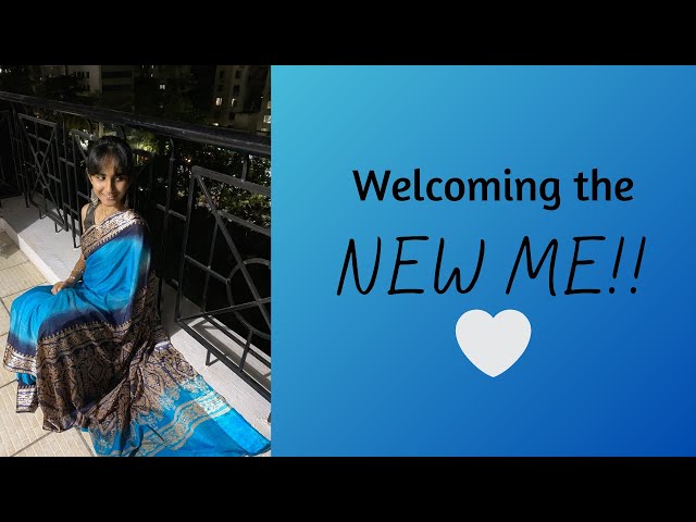 Saying 'Hello' to the NEW me and welcoming her with all the love and excitement.