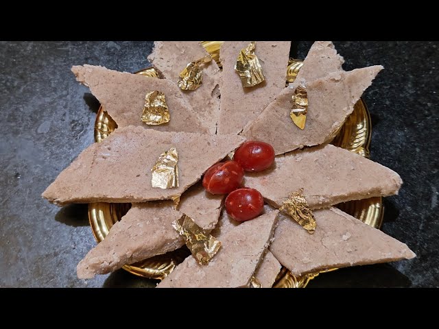 Without Kaju, Kaju Katli Recipe !! Healthy & Quick Sweet Recipe!!  - Healthy Simple Cooking