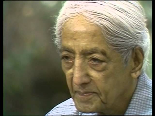 J. Krishnamurti - Ojai 1985 - Public Q&A 2