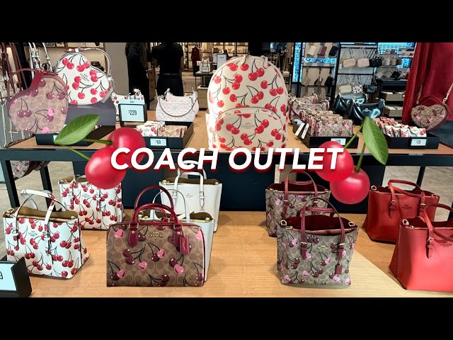 COACH OUTLET 🍒NEW CHERRY COLLECTION #handbags  #wallets  #crossbodybags @AngieHart67