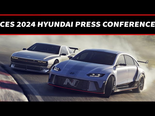 *Livestream* CES 2024 // Hyundai // Full Press Conference and Breakdown