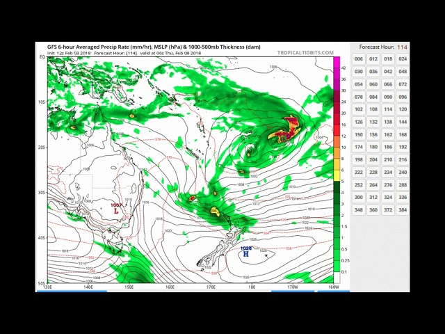 A look at the Weather impacting Fiji along with Invests 97&98P Sunday 3rd Feb