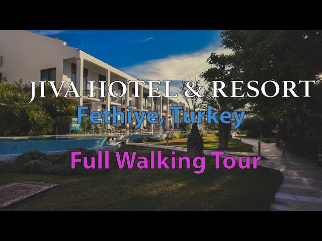 Holiday WALKING TOUR | Jiva Hotel & Resort | Fethiye, Turkey | All Inclusive Resort | 4K