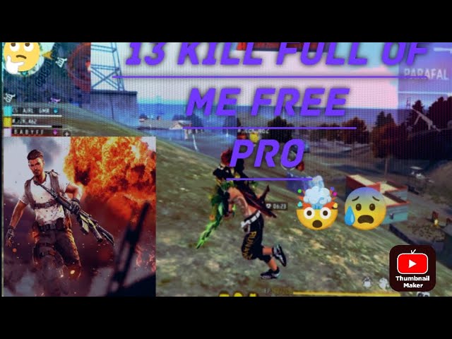 Free Fire one tap headshot🐐13kill full time || Free Fire new video Free fire max level