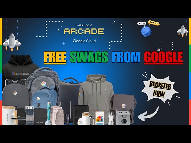 How to Register for Google Cloud Arcade 2025 | Complete Guide | Free Swags from Google | Apply Now