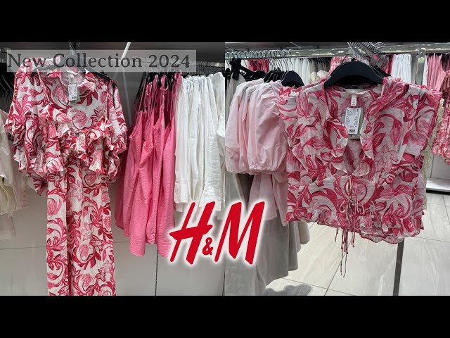 💕H&M WOMEN’S NEW💓SUMMER COLLECTION JUNE 2024 / NEW IN H&M HAUL 2024💋🏝️