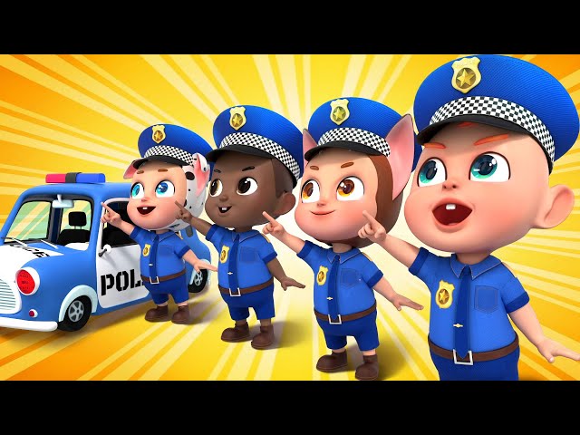 🔴LIVE | Brave Police Patrol Team | Police Chase | Police Car | Nursery Rhymes & Kids Songs | Rosoo