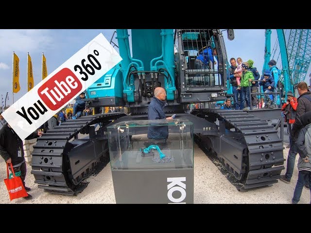 360 Degree VR Tour of the Kobelco Stand Bauma 2019