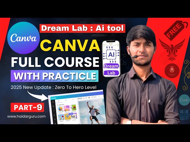 Ai se  thumbnail kaise banaye | Canva ai tool | Canva dream lab tool | text se photo banaye | part-9