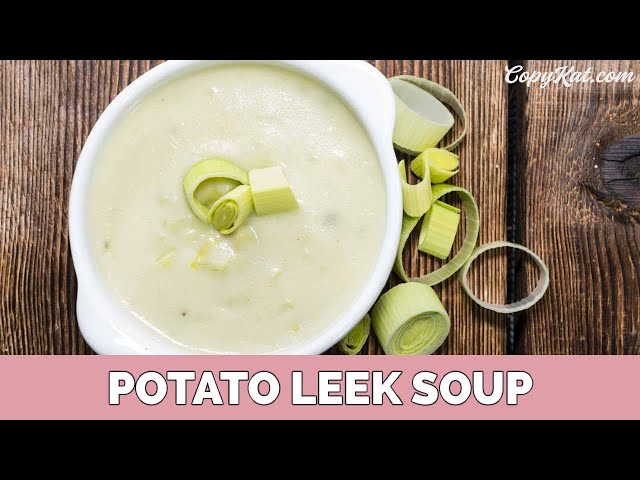 Potato Leek Soup - Cooking for Beginners