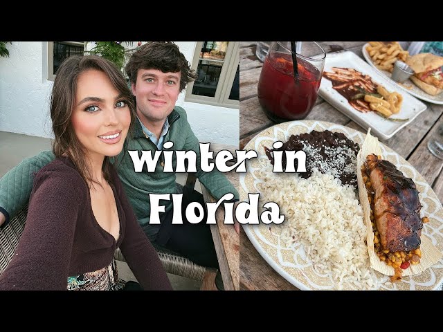 WINTER IN FLORIDA🌴🐬🎅🏻 wholesome family vlog in St. Augustine