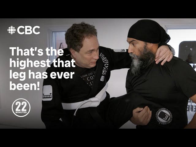 Learning jiu-jitsu with Jagmeet Singh! | This Hour Has 22 Minutes