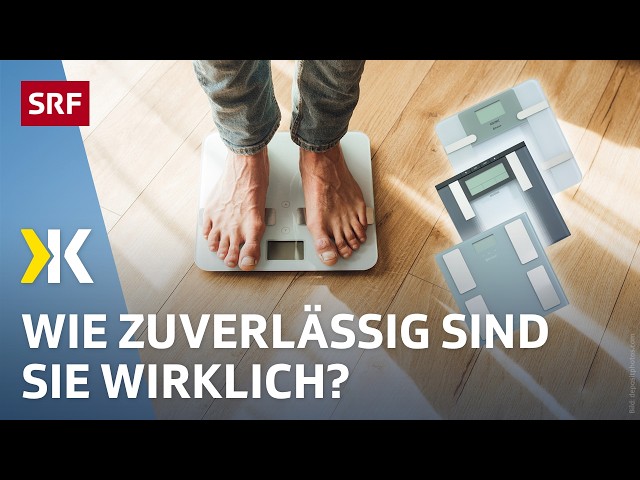 Personenwaagen im Test: Welches ist die beste Körperfettwaage?  | 2025 | Kassensturz | SRF