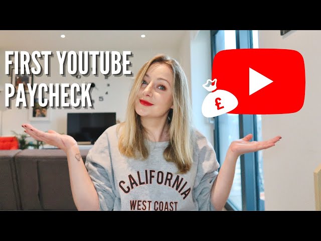 My First Youtube Paycheck (How Much Money Does a Small YouTuber Make in First Month Monetized?)