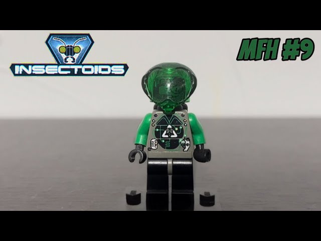 Lego Minifigure History - Insectoids Zotaxian Alien (Techno Leon)