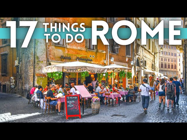 Best Things To Do in Rome Italy 2025 4K