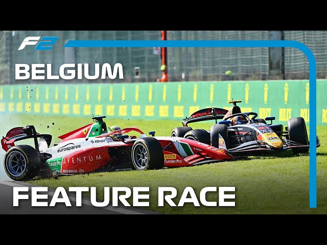 F2 Feature Race Highlights | 2024 Belgian Grand Prix