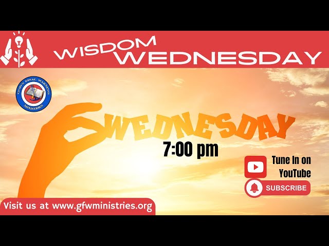 Wisdom Wednesday | 02.05.25 | Elder Rod Smith