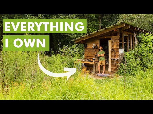 Everything I Own Fits in this Tiny House - FULL Tour of my Simple, Sustainable Life