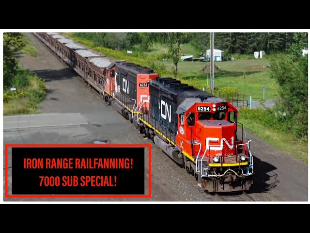 [HD] 7K SUB SPECIAL! RAILFANNING THE IRON RANGE IN MN AT DULUTH, IRON JUNCTION AND TWO HARBORS!