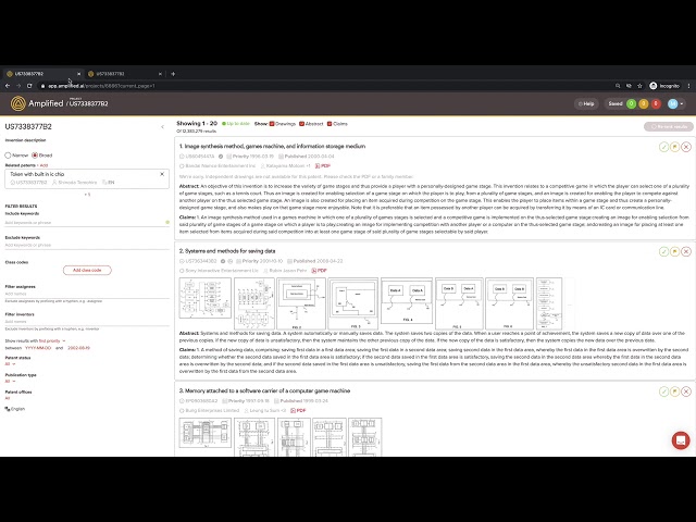 How to do patent invalidity and opposition searching in Amplified?