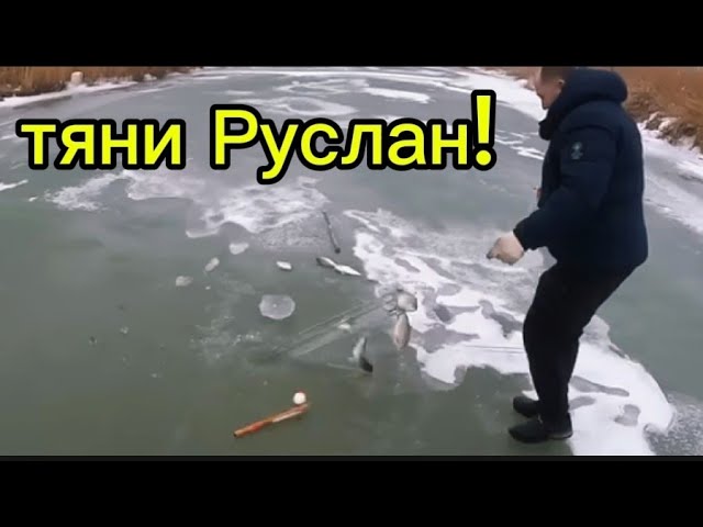 Нашёл яму с рыбой, НЕ УСПЕВАЮ ОПУСКАТЬ ХАПУГУ! #fishing #낚시 #рыбалка #обзор #зима