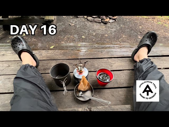 Tent Break Down in the RAIN | Day 16 | Appalachian Trail 2023