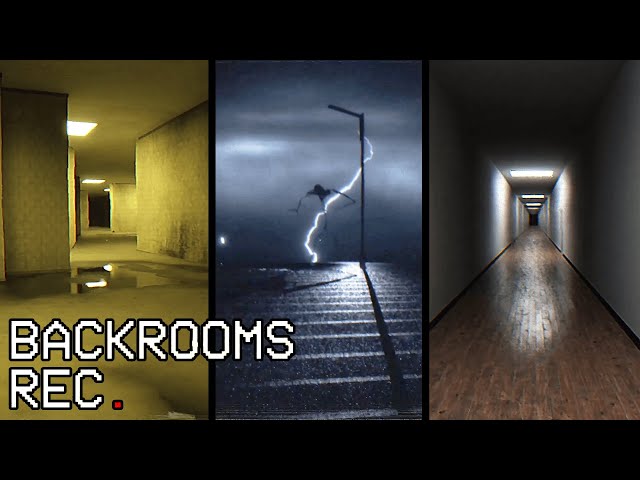 █ Horror Game "Backrooms Rec" [DEMO] – full walkthrough █