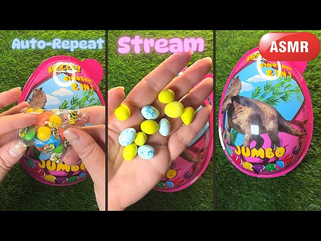 ASMR Candy Unpacking A Huge Surprise Egg. Most Satisfying Lollipop & Chocolate Unboxing 🍭 No Talking