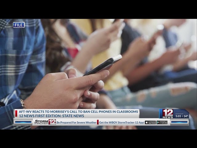 AFT-WV reacts to Morrisey's call to ban cell phones in classrooms