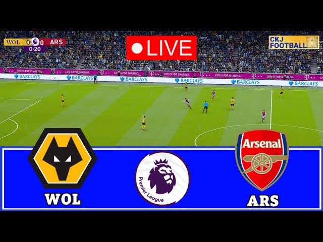 Live🔴Wolves vs Arsenal | Premier League Live football match online today-Simulation-Pes 21