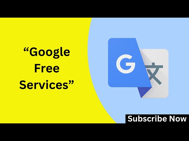 Google Free Services 2025, Boost Your Life & Career!