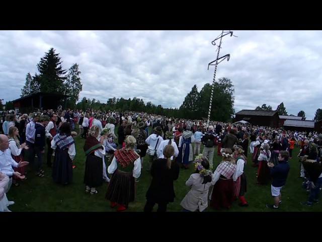 Midsummer Celebration in 360 - Gammelgården Svärdsjö