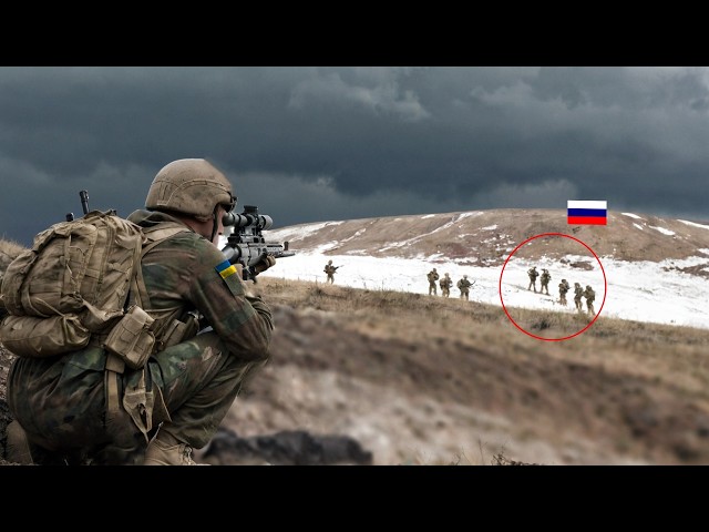 DIRECT HIT! Ukrainian Sniper Takes Out Russian General’s Convoy on Highway