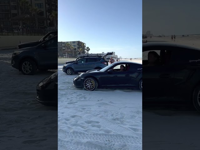 French Porsche Turbo S in Daytona Beach