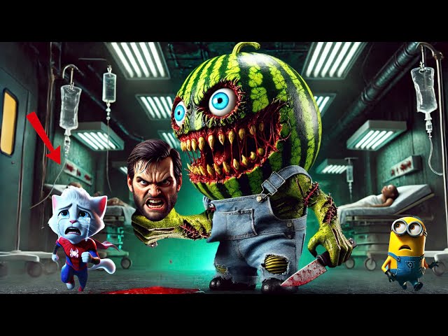 MINION.EXE Watermelon HEAD EATER - Story of Transformation|Spider-Man Cat:(2025) #139