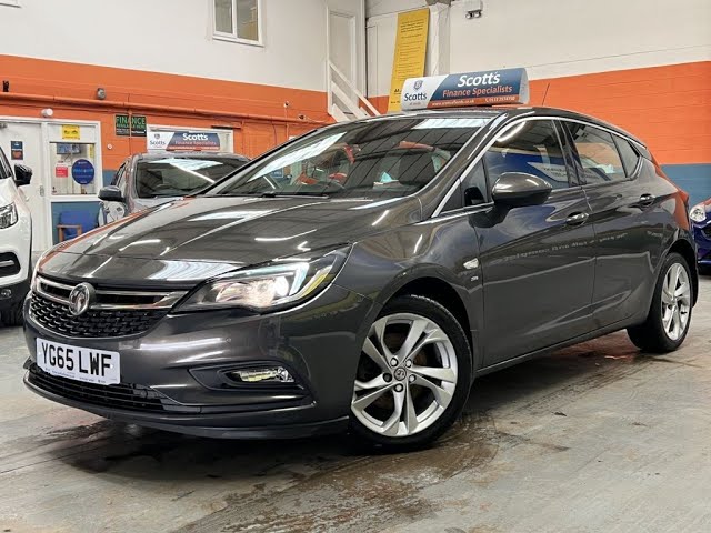 VAUXHALL ASTRA 1.6 CDTi ecoTEC BlueInjection SRi Hatchback 5 Door Diesel Manual Grey Euro 6 0 Tax