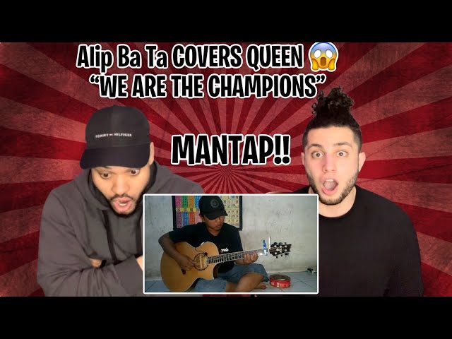 Alip Ba Ta - We Are the Champions (Queen) | Fingerstyle Cover Reaction!!