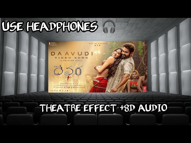 DAAVUDI SONG (TELUGU)|| 360° VIDEO|| DEVARA PART-1 FDFS THEATRE EXPERIENCE || KINDLY USE 🎧 EARPHONES