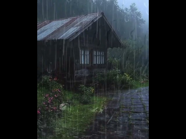 Heavy Rain and Thunderstorm Sounds for Sleeping #rainsounds #heavyrainsoundsforsleeping #rain